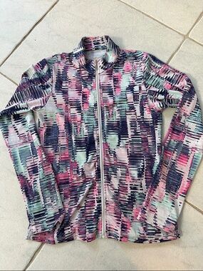 Sofibella UV Feather Outerwear Women's Zip Up Golf Tennis XS